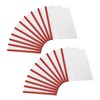 PATIKIL Clear Report Covers with Sliding Bar, 20 Pcs 15mm