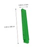WOONEKY 1pc Folding Ruler Measuring Tool Foldable Plastic Ruler Readings