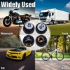 MEAJOO 8PCS Pool 8 Ball Style Tire Valve Stem Caps,