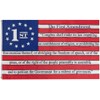 3x5 1st Amendment Betsy Ross Premium 100D 3'x5' Woven Poly
