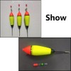 Fishing Bobbers Set with 5 Soft Eva Foam Floats Featuring