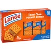 Lance Sandwich Crackers, ToastChee Peanut Butter, 10 Individual Packs, 6