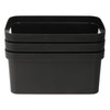 Jolie Max Plastic Storage Boxes with Lid, 3 Set of