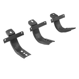 Go Rhino OE Xtreme Brackets | Mild Steel, Textured Black | 6841295 | Fits 2021-2024 Ford Bronco 2-Door or 4-Door (Excludes Bronco Sport)
