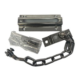 CTS Steel Chain Door Guard Safety Catch Locking Door Home Chrome Silver
