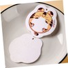 KOMBIUDA 4pcs Cartoon Animals Kitchen Cleaning Sponge Wood Pulp Dish