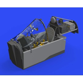 Eduard EDB648545 Brassin 1:48-P-38G Cockpit (Tamiya)