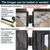 Heavy Duty Gate Hinges ，7in Can Be Bolted or Welded