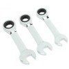 3Pcs Ratchet Wrench 72 Tooth 13mm 14mm 15mm Tool Steel