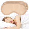 2 Pcs Castor Oil Pack for Eyes, Reusable Washable Bamboo