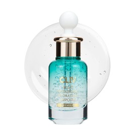 CLIV Multi Hyaluronic Hydrating Ampoule | 85% Hyaluronic Acid, 8-Layer Hydration, Ceramides & Panthenol for Deep Moisture Care | Korean Skincare Nourishing Serum | 1.01 Fl Oz (Pack of 1)