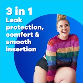 Pearl Compak Super Tampons with MotionFit Technology – Pack of 4 (8 Tampons Each) | Plastic Applicator with Rounded Tip & Anti-Slip Grip, LeakGuard Braid for Leak Protection | Gynaecologically Tested