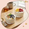 9 Pack Small Glass Dessert Bowls, 8 Oz Clear Dessert