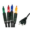 hellum 832075 20-Bulb Mini Fairy Lights, Indoor Power-Operated Multi-Coloured Lights