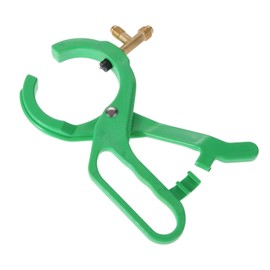 gohantee R134A Can Tap, 2-in-1 Side Punch AC Bottle Opener for R22 R12 Refrigerant Dispense Can Tap, 1/4 SAE & 1/2 Refrigerant Manifold System Tool kit