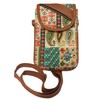 EliteKoopers Bohemian Crossbody Printed Mobile Sling Bag Fabric Pouch For