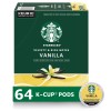 Starbucks Vanilla Flavor Coffee K-cup, 64 ct.
