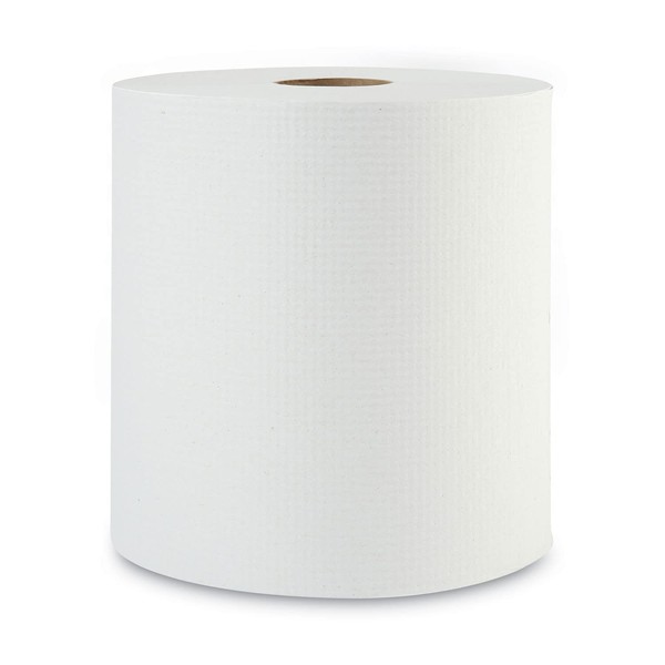 Boardwalk 6254 Hardwound Paper Towels, 8" X 800ft, 1-Ply, White,