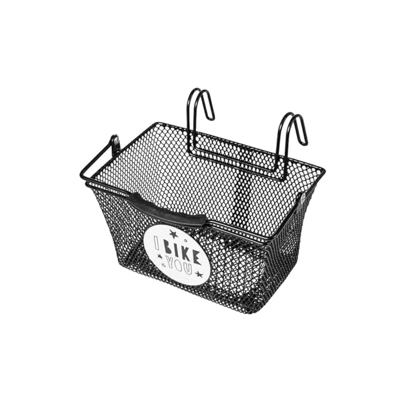 Basil Kinderkorb Tivoli mit Tierdekor schwarz