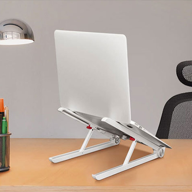 Liftable Laptop Stand Triangular Structure Overhanging Skeleton Adjustable Foldable Laptop