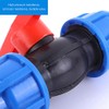 ExcInter 20/25/32mm PE Pipe Tee Quick Connector Stop Tap Valve