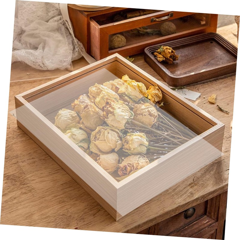 BUGUUYO 10 Pack Rigid Plastic Sheets Acryllic Film for Frame