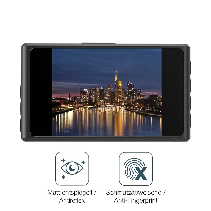 dipos I 4x Schutzfolie matt passend für WeBeqer A7 Dashcam