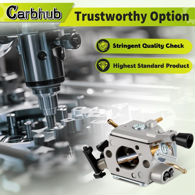 Carbhub C1M-EL37B Carburetor for Husqvarna 445 445E 450 450E Gas