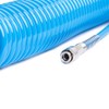 Compressed Air Spiral Hose Made of Polyurethane Plastic, Diameter 8