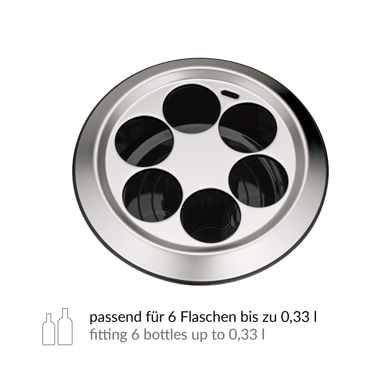 alfi KONFERENZBOY, Caviar Black, Conference Cooler Made of Plastic with