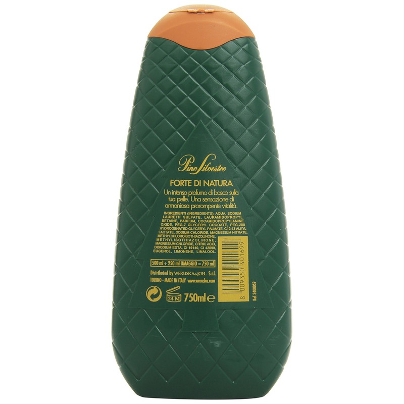 Pino Silvestre bagnoschuma, Strong of Nature – 750 ml