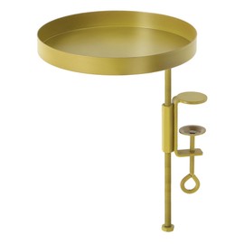 Esschert Design Flower Pot Holder with Clamp Round Golden M