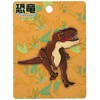 稲垣服飾 恐竜 ダイカットワッペン ティラノサウルス アイロン接着 DSW004