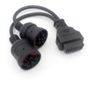 LoongGate SAE J1939 9 Pin and 6 Pin to OBDII