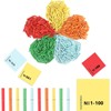 100 Piece Tombola Set Winning Tickets 1-100 Loose Hits Tombola