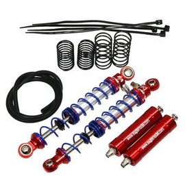 PBS ピギーバックショック 90mm レッド 2本入り PBS-90-レッド