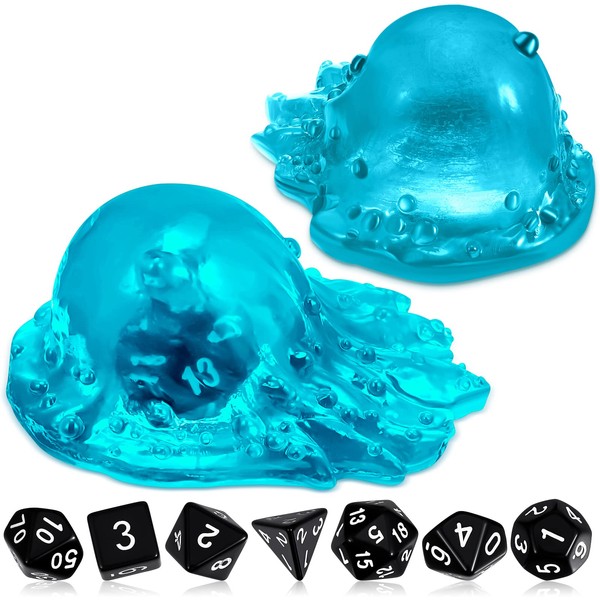 Harrycle Dice Jail Gelatinous Cube Dice Prison Resin Dice Cage