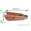 Rattan Gei Tongs, Moomin, Wood, Natural Wood, Moomin Series