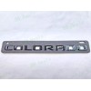 Colorado 4PCS Gloss Black Door Rear Colorado ZR2 Emblems Letters