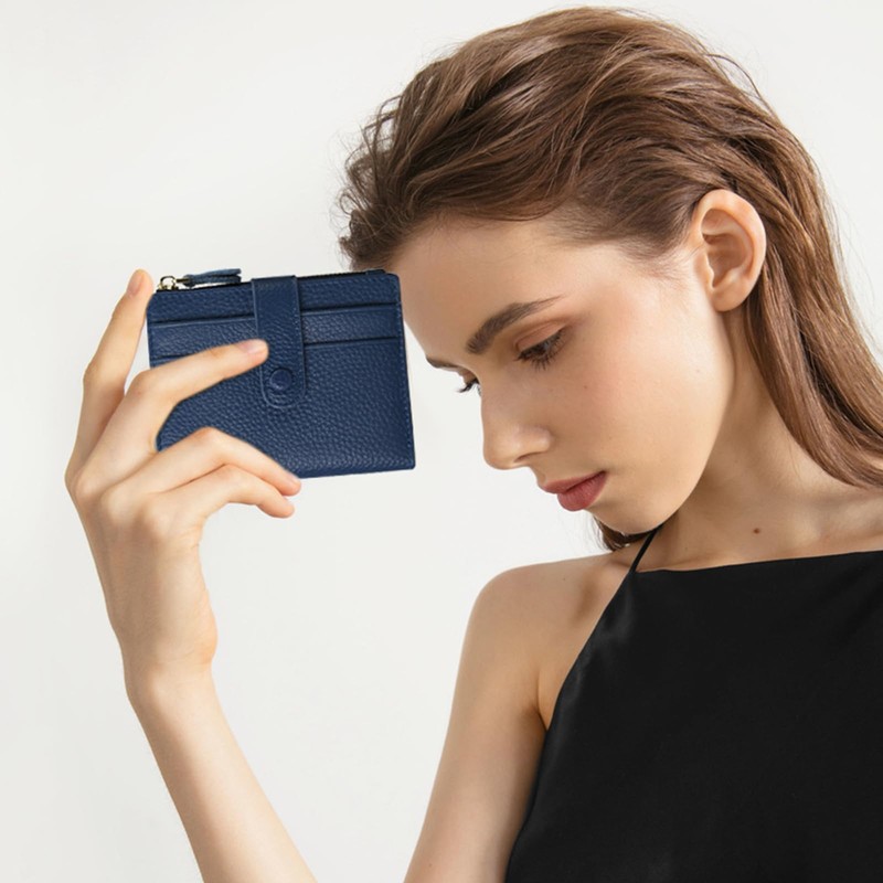 FALAN MULE Small Wallets for Women RFID Blocking Slim Bifold