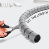 Aigostar Flexible and cuttable cable conduit for home and office