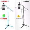 5Core Microphone Stand 360° Rotating Mic Clip Boom Arm Foldable