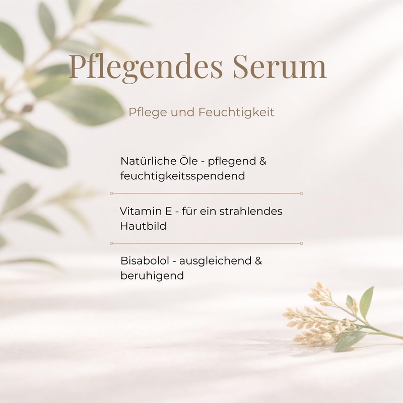 KADIAMO Bakuchiol + E Serum 30 ml, Natural Vitamin A