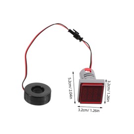 Alipis LED Digital Voltage Accurate Voltmeter with Display for Reliable Readings Miniature Design for Various Applications Durable Construction