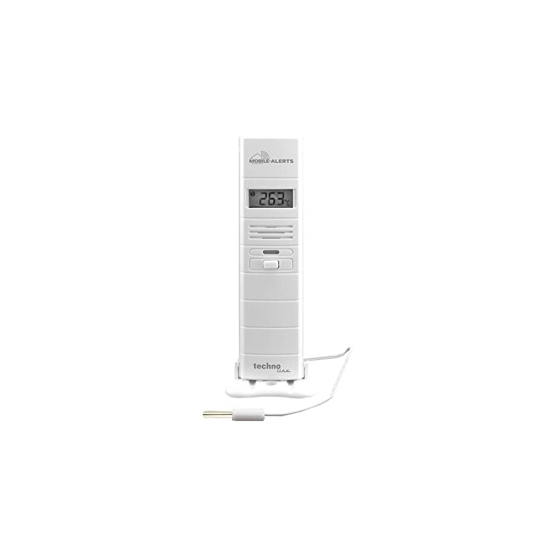 Technoline Thermo-/ Hygrosensor mit Kabel Mobile Alerts MA, 10300, Weiß,