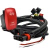 OZ-USA Pulse Power Bus Bar Plug 3-Wire Side Light Red