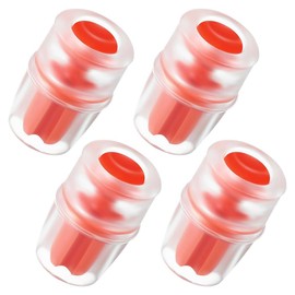 TOBEOME Pack of 4 Bite Valve Replacement Sleeves for Water Bladders, Hydraulic Containers of Backpacks, Bite Valve for Hydraulic Backpacks