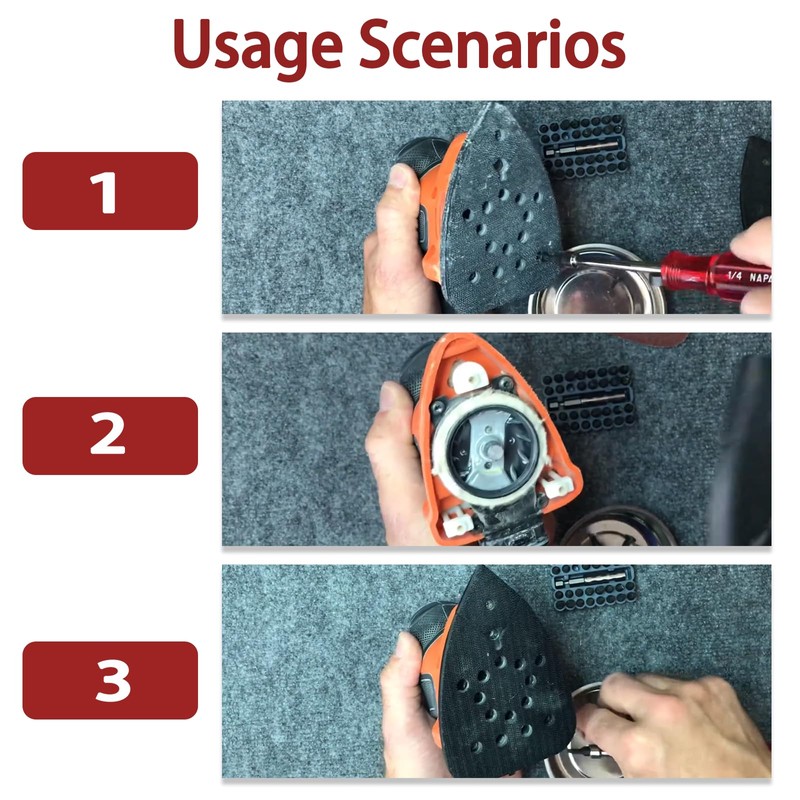 90604245 Fit For Black & Decker Replacement Sander Platen Assembly