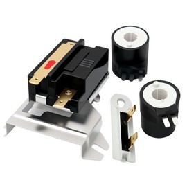 Replace 6501EL3001A Flame Sensor Assembly Replacement with Thermal Fuse and Valve Coil Set for LG for Whirlp for Kenmore for Maytag Gas Dryer Igniters Part Replace for WP3392519 279834