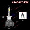 DDM Tuning Saber 55W ProX Accu/V2 LED Kit, 12500LM, 6000K,
